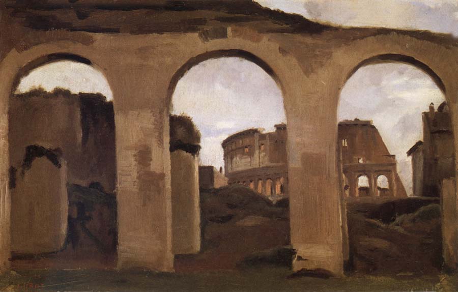 Corot Camille The Theater